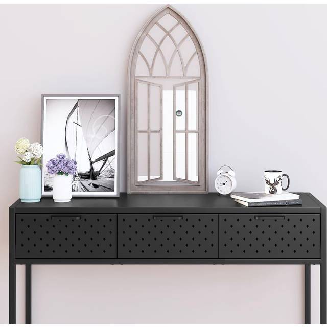 vidaXL Mirror Sand 70x30 cm Iron for Indoor Use - Cream
