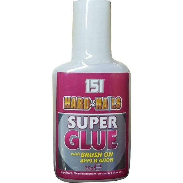 151 Hard as Nails Super Glue Brush on Application - 20g