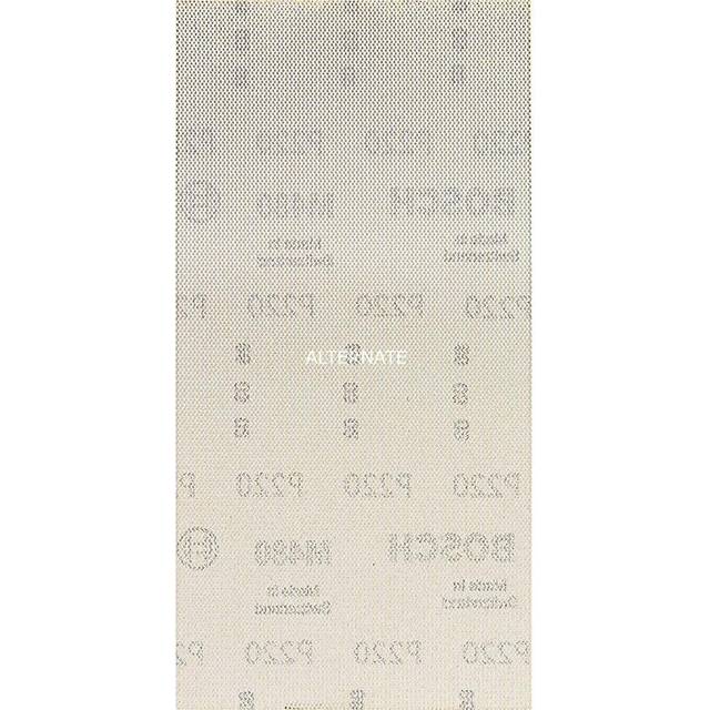 Bosch Expert M480 115mm x 230mm Net Abrasive Sanding Sheets 115mm x 230mm 220g Pack of 10