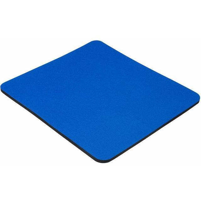 5 Star Office Mouse Mat with 6mm Rubber Sponge Backing 248x220mm Blue
