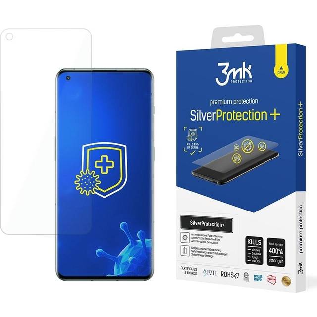 3Mk OnePlus 10 Pro 5G Plus Plastfilm skÃ¤rmskydd Silver Protection+