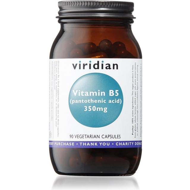 Viridian Vitamin B5 Pantothenic Acid - 90 Vegicaps