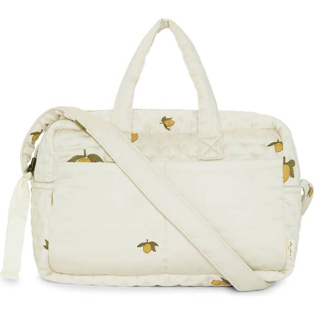 Konges Sløjd - DOLL CHANGING BAG - Tillbehör till dockor - LEMON - H18 x W24 x D11 cm