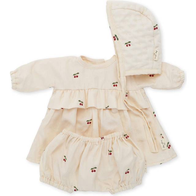 Konges Sløjd - Cherry doll clothes set - Tillbehör till dockor - 249.95 - Onesize