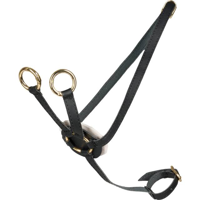 Cheval Roi-tillbehör - Martingal, Svart/guld