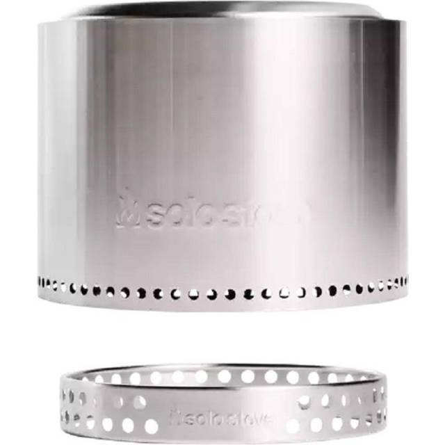 Solo Stove - Bonfire + stand 2.0 rökfri eldstad 49,5x44,5 cm silver