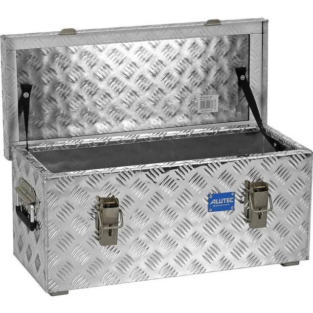 Alutec 41037 Plåtlåda räfflad Aluminium (L x B x H) 622 x 275 x 270 mm