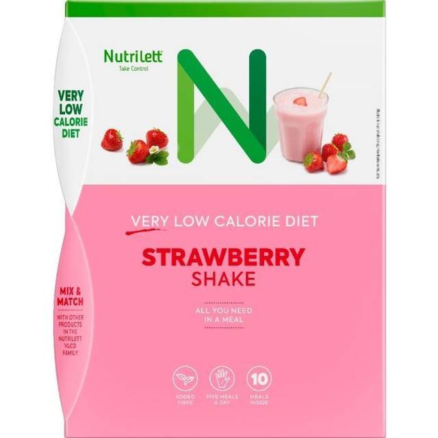 Nutrilett VLCD Strawberry Shake 10 st