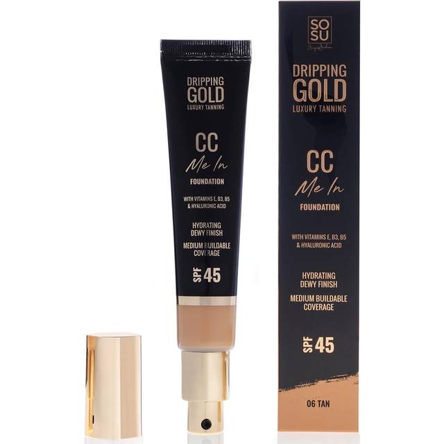 Dripping Gold CC Me In Lätt foundation SPF 45 Skugga Tan 06 32 ml