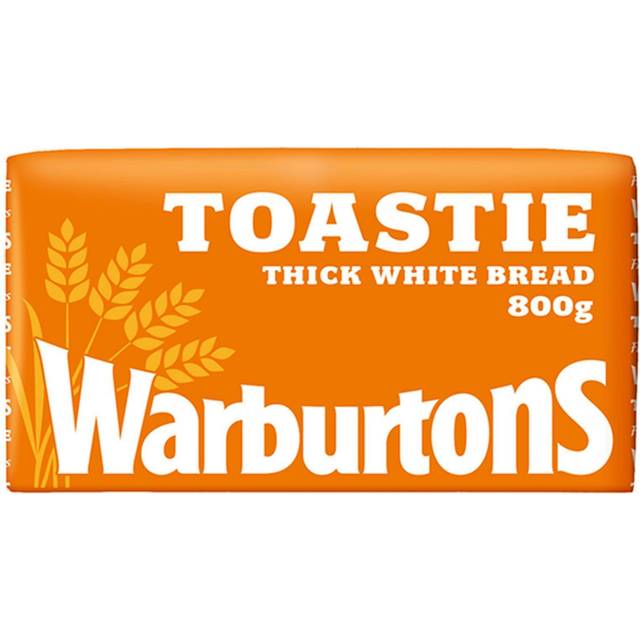Warburtons Soft Thick White Toastie 800g