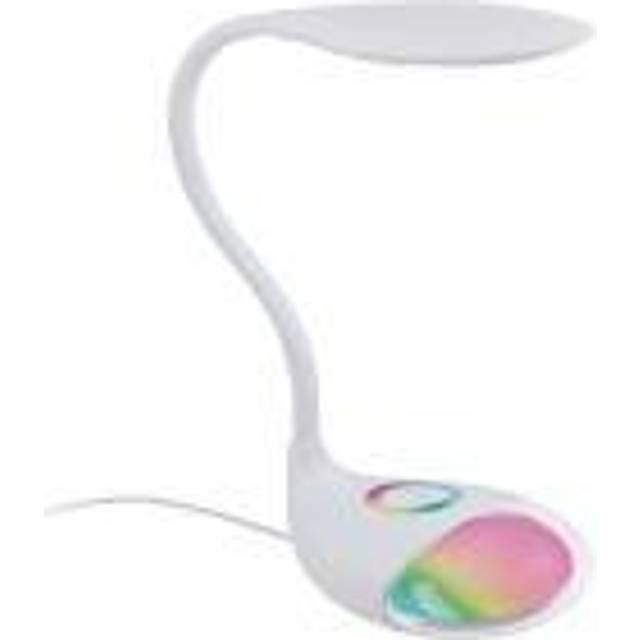 Eglo - Cabado Led Desk Task Lamp White rgbw, 3 Step Dimming