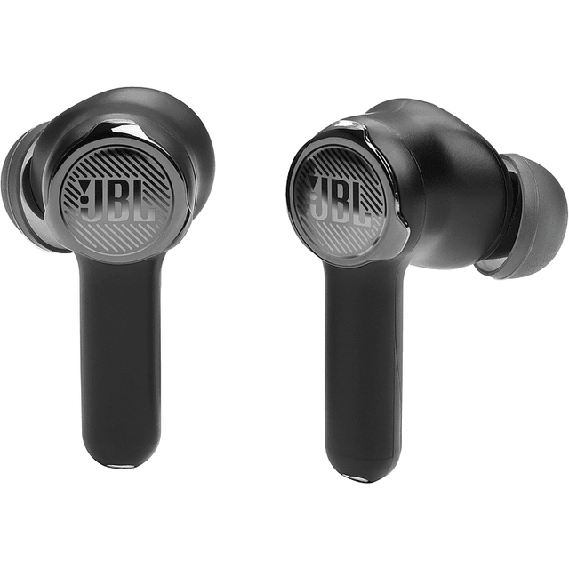 JBL Quantum TWS gaming hörlurar för esport - In-ear bullerdämpande Bluetooth-hörlurar med låg latenstid och 22 timmars batteritid, svart