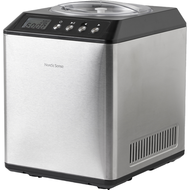 Glassmaskin m kompressor 180 watt från Nordic Sense - Stål/Svart färg