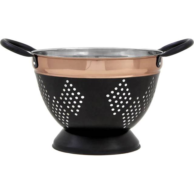 Premier Housewares Prescott Medium Charcoal / Copper Colander