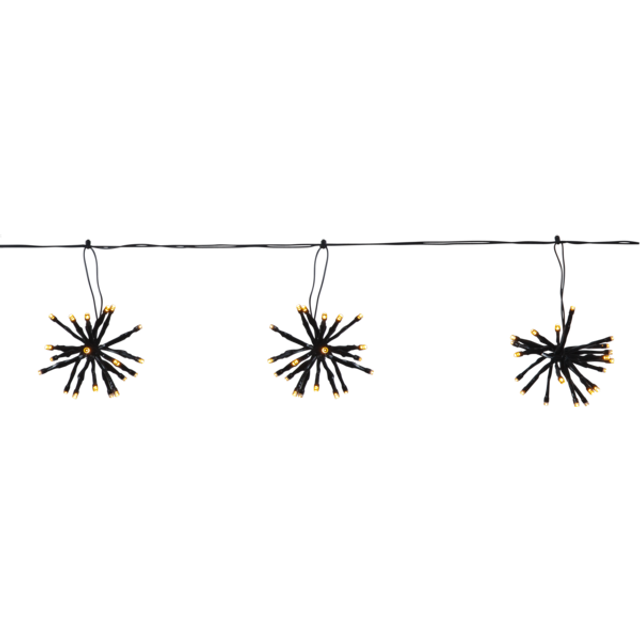 Star Trading Ljusslinga Flower Curtain 400cm