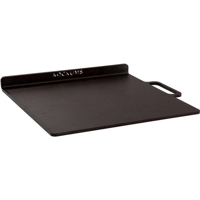 Kockums Jernverk Kockums bak-pizzastål med uppvik 37x32 cm - Svart
