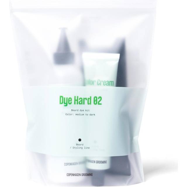 Copenhagen Grooming Dye Hard 02 Skægfarve Medium to Dark 1 + aplikator - Se Från Magasin - 02 Medium To Dark (1 skægfarve + aplikator)