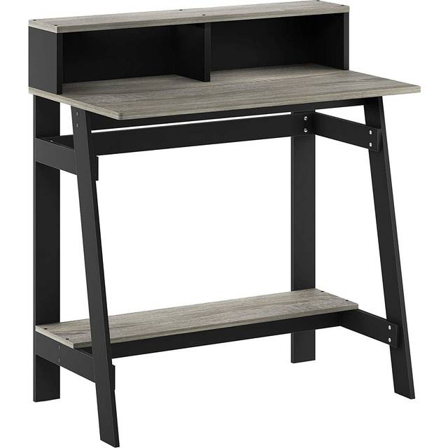 Simplistic A Frame Computer Desk, Study Desk, Writing Desk, Black/French Oak