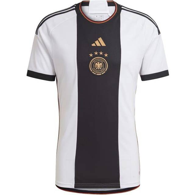 Adidas Germany Home Mens Short Sleeve Jersey 2022 Colour: White, Size: Medium