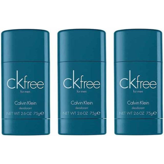 3-pack Calvin Klein CK Free Deostick 75ml
