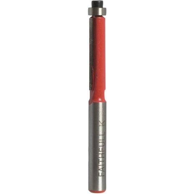 Faithfull Bearing Guided Mini Trimmer Router Cutter 6.3mm 25.4mm 1/4"