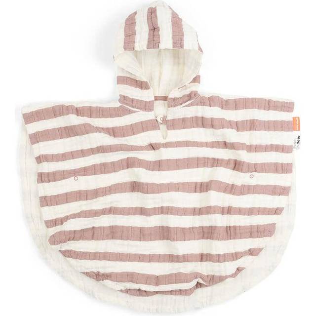 Done By Deer Bath Poncho Stripes