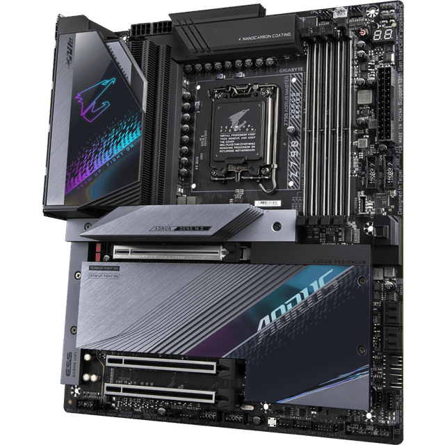 GIGABYTE Z790 AORUS MASTER Motherboard - Supports Intel Core 13th CPUs 20+1+2 Phases Digital VRM up to 8000MHz DDR4 (OC) 1xPCIe 5.0+4xPCIe 4.0 M.2 Wi-Fi 6E 10GbE LAN USB 3.2 Gen 2x2