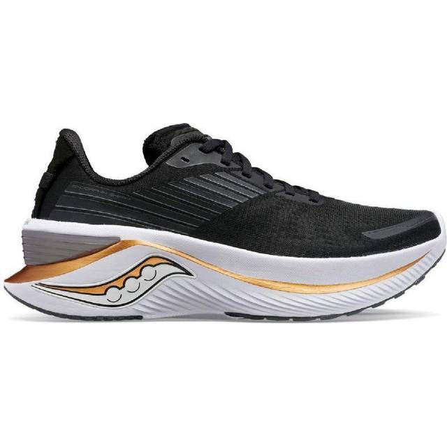 Saucony Endorphin Shift 3 löparsko för kvinnor, Svart guld, 37 EU