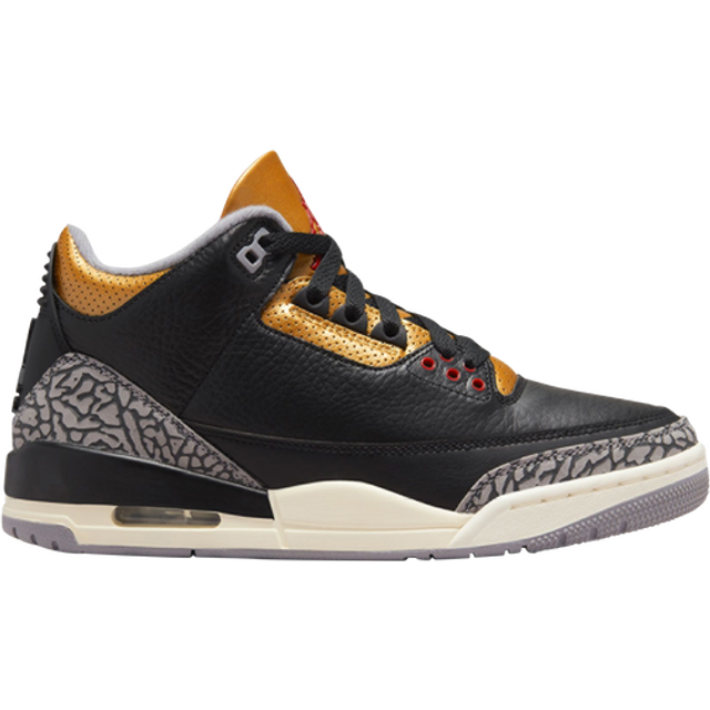 Jordan Air 3 Women's - Black, Black