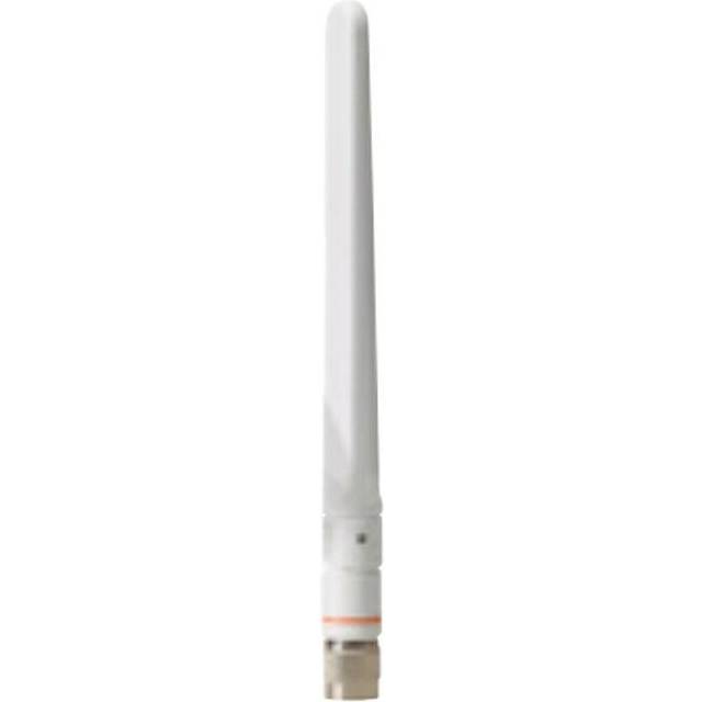 Cisco Aironet Dual-Band Omnidirectional Wi-Fi Antenna 2 dBi (2.4 GHz)/4 dBi (5 GHz) White Dipole (1 Port) RP-TNC Connector 1-Year Limited Hardware Warranty (AIR-ANT2524DW-R=)