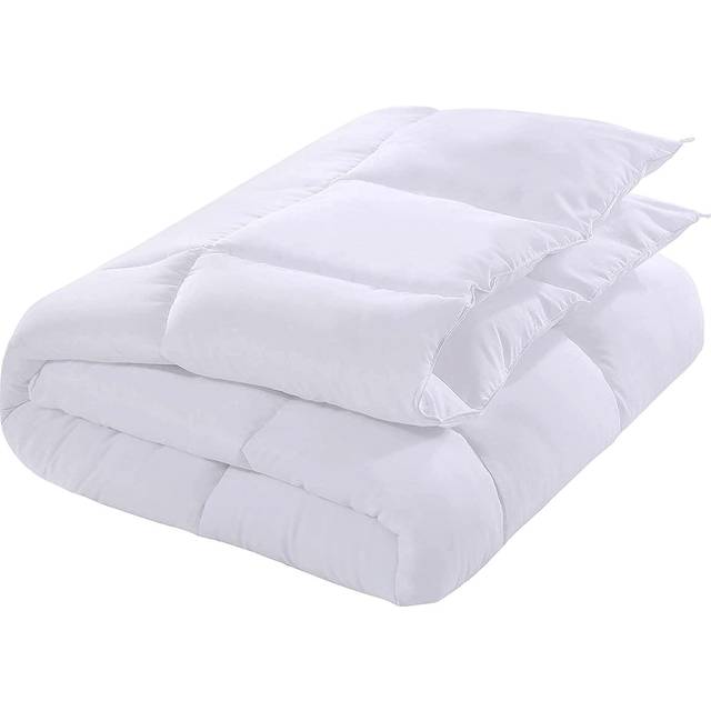 Utopia Bedding Comforters King Size  All Season Duvet Insert  Down Alternative Box Stitched Bed Comforter with Corner Tabs  Machine Washable (Grey)