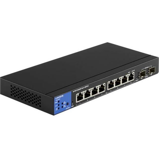 Linksys 8 Port Gigabit Network PoE+ Switch
