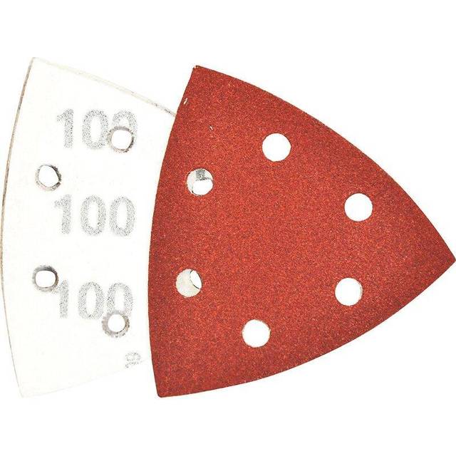 Makita Punched Hook and Loop Delta Sanding Sheets 120g Pack of 10