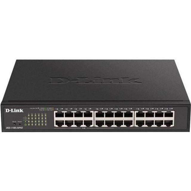 D-Link DGS-1100-24PV2/E 24Port PoE Gigabit Smart Switch