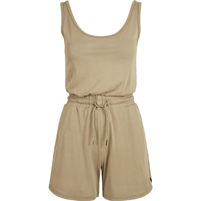 Urban Classics Dam kort ärmlös modal jumpsuit T-shirt, svart, 4XL