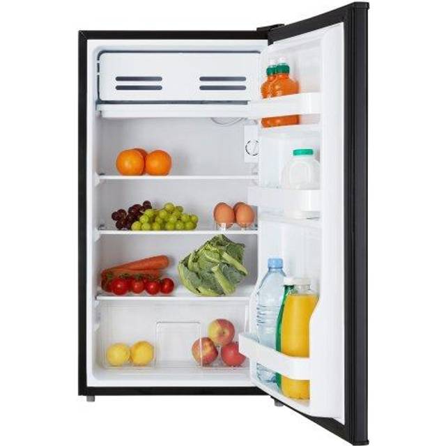 93L Black Under Counter Fridge with Chiller Box