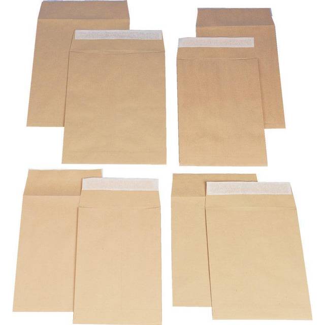 Q-Connect C5 Envelopes Pocket Self Seal 115gsm Manilla Pk 250- KF3442