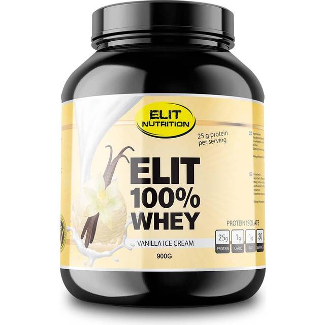 Elit Nutrition 100% Whey Isolate Vanilla Pulver 900 g