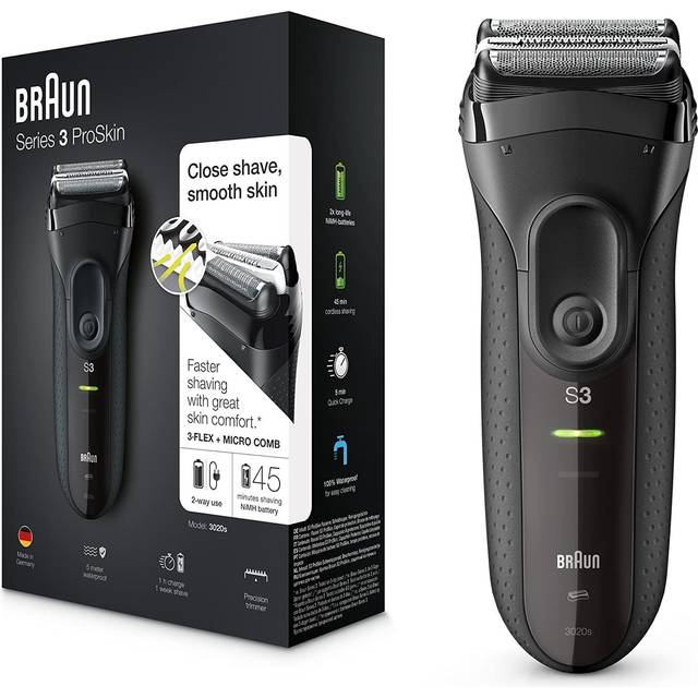 Braun Series 3 3020s Black - Morefews.dk