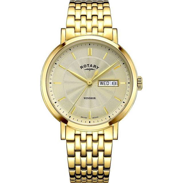 Rotary GB05423/03 Windsor Herrenuhr 37mm 5ATM