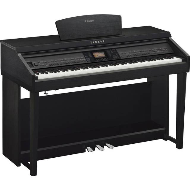 Yamaha CVP-701B Digitalpiano mit Begleitautomatik, schwarz satiniert, 267 Style