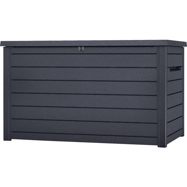 Keter 870L XXL Deck Storage Box - Anthracite Grey, Grey