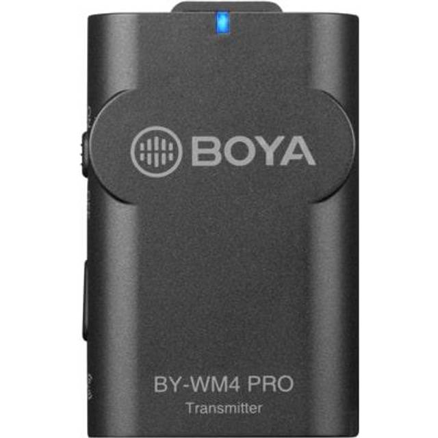 Boya BY-WM4 Pro Kit 2.4GHz Dual-Channel Smart Phone Wireless Transmission Recording Microphone with Lightning connector for all iphone & all iOS