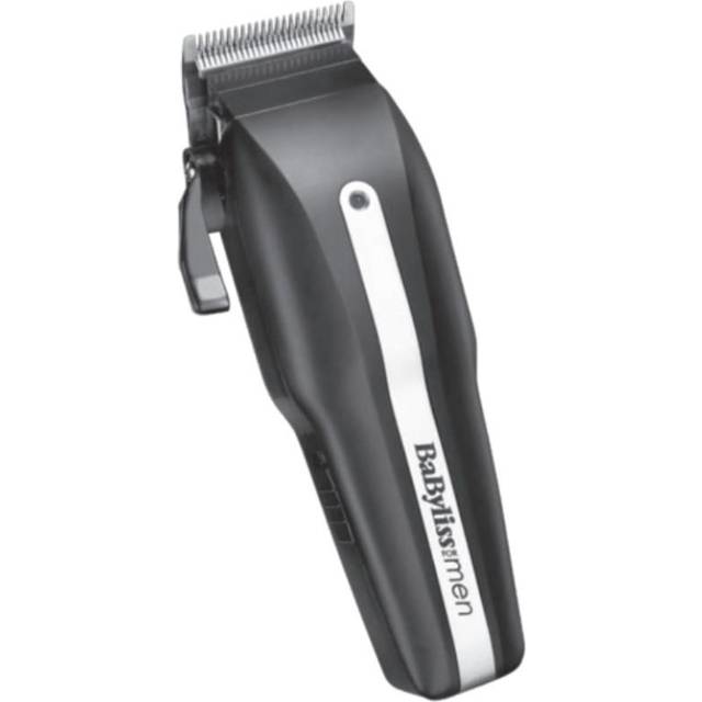 BaByliss Mens PowerLight Pro Hair Clipper Shaver Kit Mains/Cordless Steel Blades
