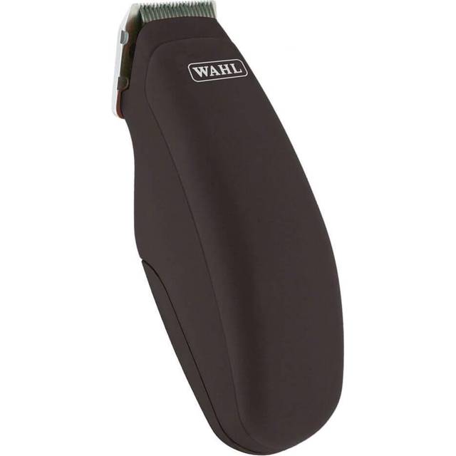 Wahl Pocket Pro Hair Trimmer Battery Black Rubberised 8066-717