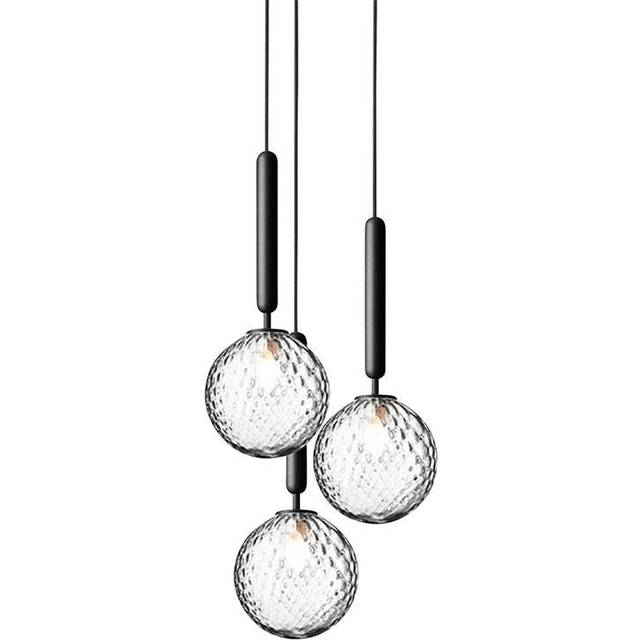 Nuura - Miira 3 Chandelier Brass/Optic Clear