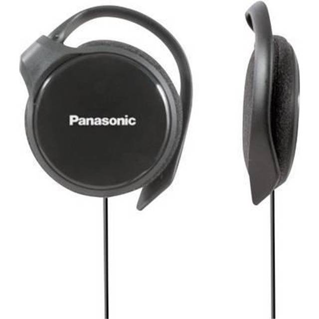 Panasonic RP-HS46 On Ear hörlurar Sladd Svart Öronbygel Sport