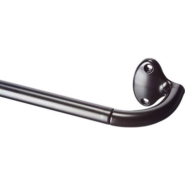 "Amazon Basics Room Darkening Blackout Curtain Rod - 48"""" to 88""""  Dark"