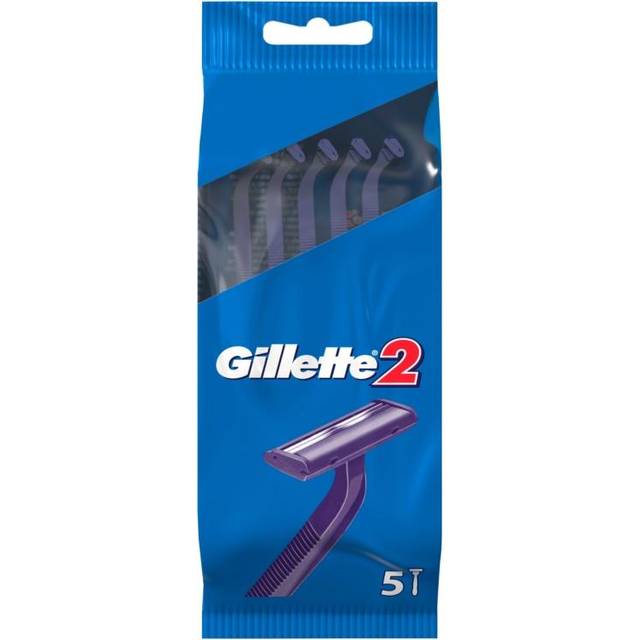 Gillette Twin Disposable Razor (Pack of 5)
