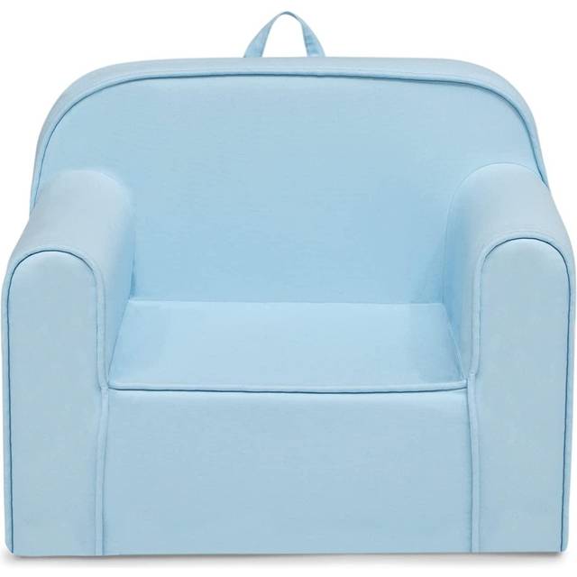 Delta Children Cozee Chair for Kids for Ages 18 Months and Up  Light Blue